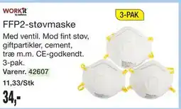 Harald Nyborg FFP2-støvmaske tilbud