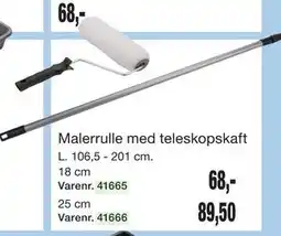 Harald Nyborg Malerrulle med teleskopskaft tilbud