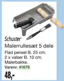 Harald Nyborg Malerrullesæt 5 dele tilbud