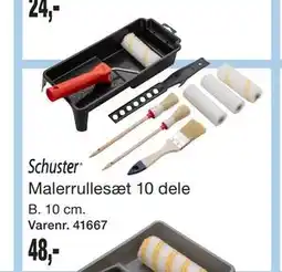 Harald Nyborg Malerrullesæt 10 dele tilbud