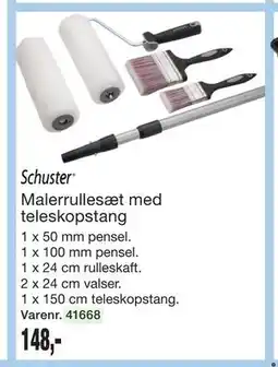 Harald Nyborg Malerrullesæt med teleskopstang tilbud