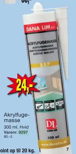 Harald Nyborg Akrylfugemasse tilbud