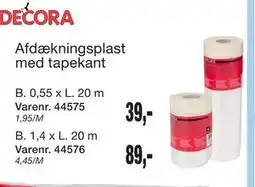 Harald Nyborg Afdækningsplast med tapekant tilbud