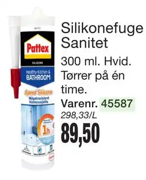 Harald Nyborg Silikonefuge Sanitet tilbud