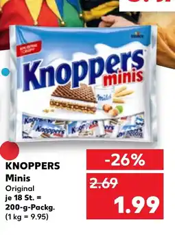 Kaufland DE KNOPPERS Minis Original tilbud