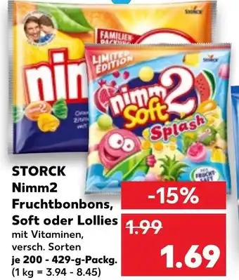 STORCK Nimm2 Fruchtbonbons, Soft oder Lollies