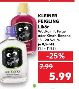 Kaufland DE Kleiner feigling likör tilbud