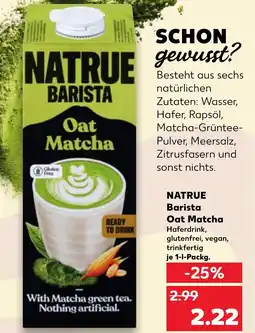 Kaufland DE NATRUE Barista Oat Matcha tilbud