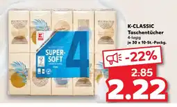 Kaufland DE K-classic taschentücher tilbud