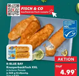 Kaufland DE K-blue bay knusperbackfisch xxl tilbud