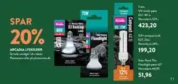 Plantorama Spar 20% ARCADIA LYSKILDER tilbud