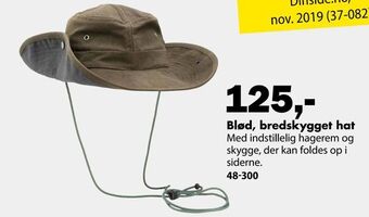 Biltema Blød, bredskygget hat tilbud