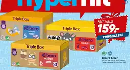 Bilka Libero Triple Box (bleer) tilbud