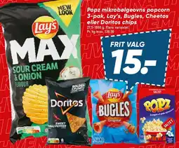 Bilka Lay's / Doritos / Bugles / Popz - frit valg tilbud