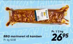 Bilka BBQ marineret kamben tilbud