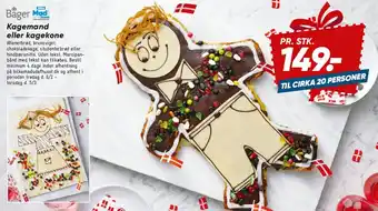 Bilka Kagemand eller kagekone tilbud