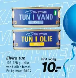 Bilka Tun i vand / Tun i olie tilbud