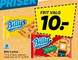 Bilka Billys pizza tilbud