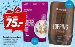 Bilka Bodylab Pancake & Waffle Mix / Zero Topping tilbud