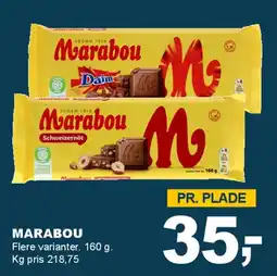 Let-Køb Marabou tilbud