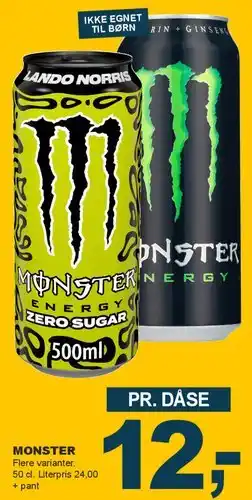 Let-Køb Monster Energy tilbud