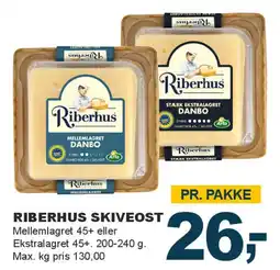 Let-Køb Riberhus skiveost tilbud