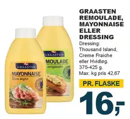 Let-Køb Graasten remoulade, mayonnaise eller dressing tilbud