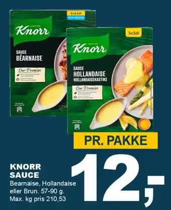 Let-Køb Knorr Sauce tilbud