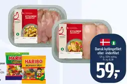 Føtex Dansk kyllingefilet eller -inderfilet tilbud