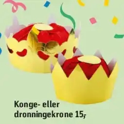 Føtex Konge- eller dronningekrone tilbud