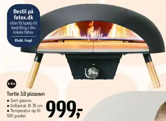 Føtex Turtle 3.0 pizzaovn tilbud
