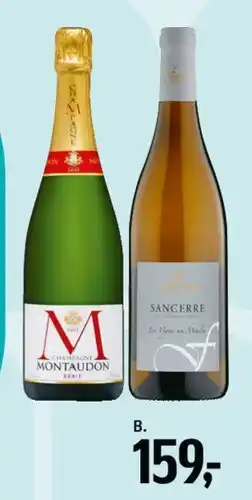 Føtex Montaudon / Sancerre / Amarone (vine/champagne) tilbud