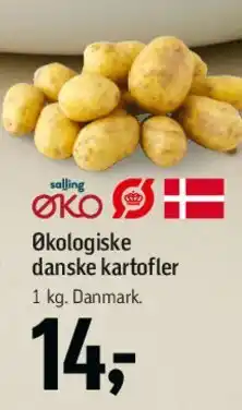 Føtex Økologiske danske kartofler tilbud