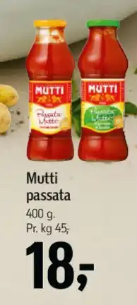 Føtex Mutti passata tilbud