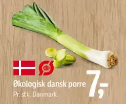 Føtex Økologisk dansk porre tilbud