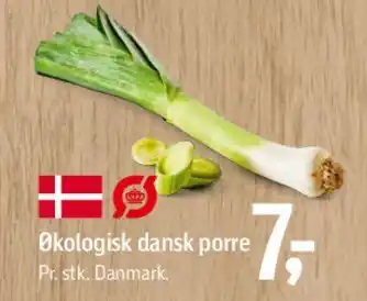 Føtex Økologisk dansk porre tilbud