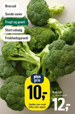 Føtex Broccoli tilbud