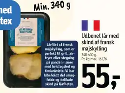 Føtex Udbenet lår med skind af fransk majskylling tilbud