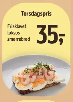 Føtex Frisklavet luksus smørrebrød tilbud