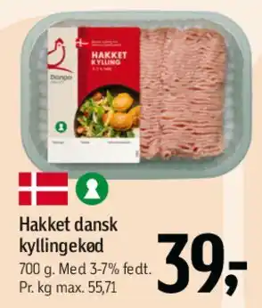 Føtex Hakket dansk kyllingekød tilbud