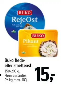 Føtex Buko fløde- eller smelteost tilbud