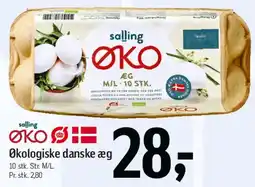 Føtex Økologiske danske æg tilbud