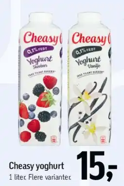 Føtex Cheasy yoghurt tilbud