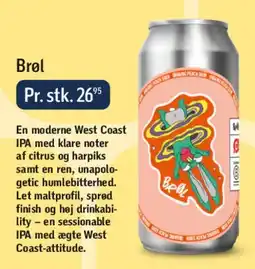 Føtex Brøl - West Coast IPA (orange dåse) tilbud