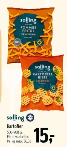 Føtex Salling Kartofler tilbud