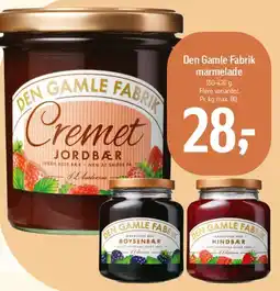 Føtex Den Gamle Fabrik marmelade tilbud
