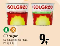 Føtex OTA solgrød tilbud
