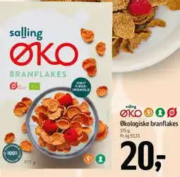 Føtex Salling ØKO branflakes tilbud