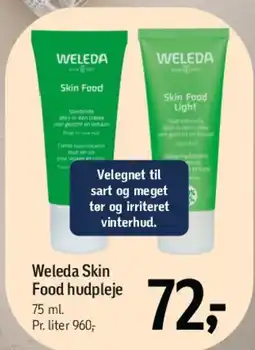 Føtex Weleda Skin Food hudpleje tilbud