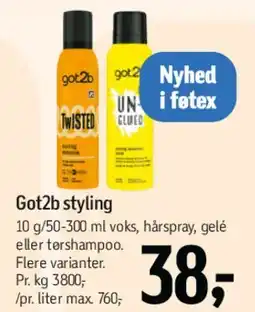 Føtex got2b styling tilbud